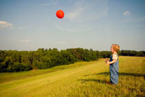 Child and Balloon